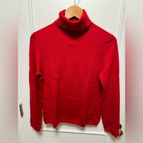100% Cashmere Medium turtleneck sweater size - Picture 1 of 7